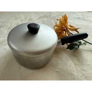 Wear-Ever 3qt 7" Sauce Pan No. 752 with lid 1930's